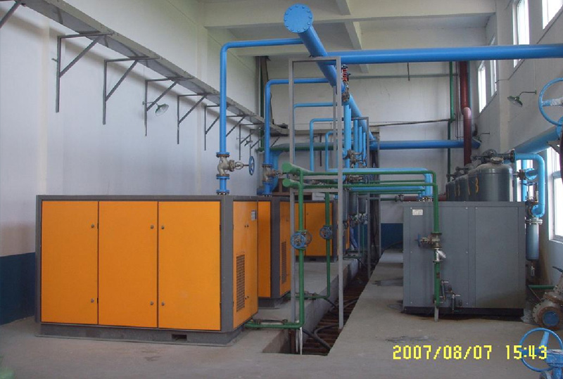 【吳江精美峰實(shí)業(yè)有限公司】AED-185A(185KW)艾能空壓機(jī)使用現(xiàn)場(chǎng)
